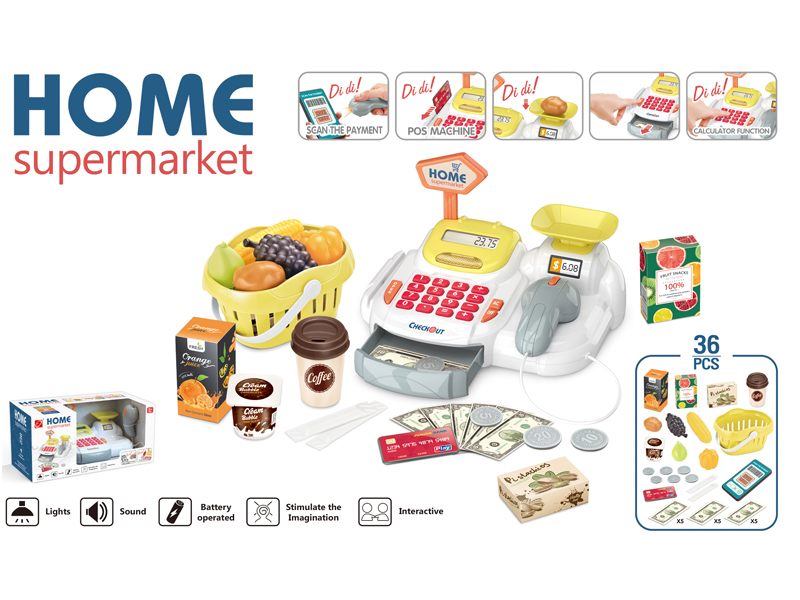 Cash Register Combination Set
