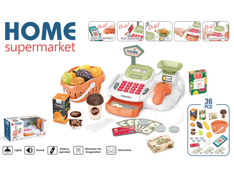 Cash Register Combination Set