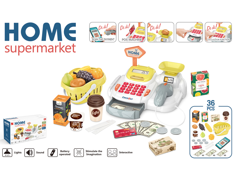 Cash Register Combination Set