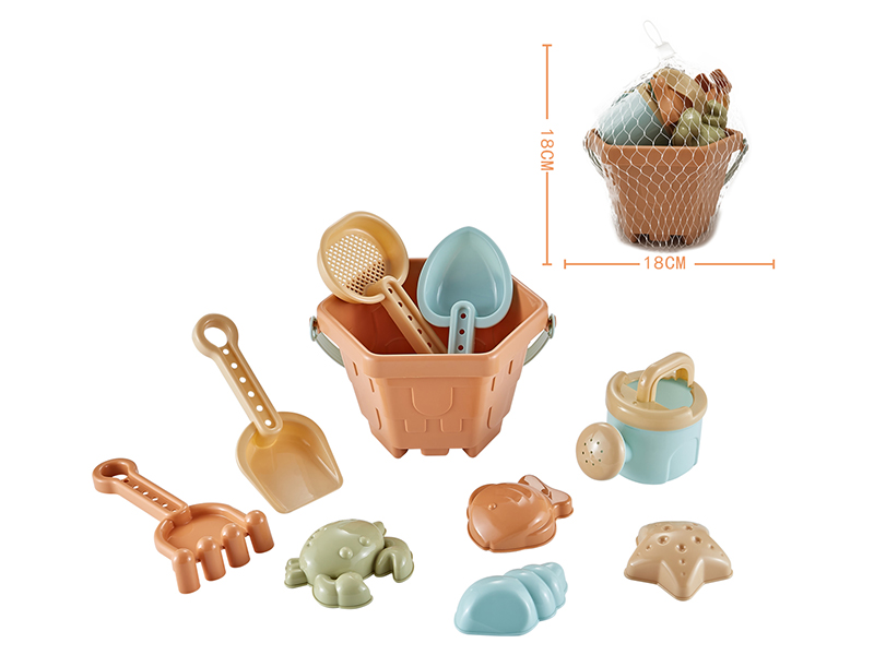 10PCS Sand Bucket Set