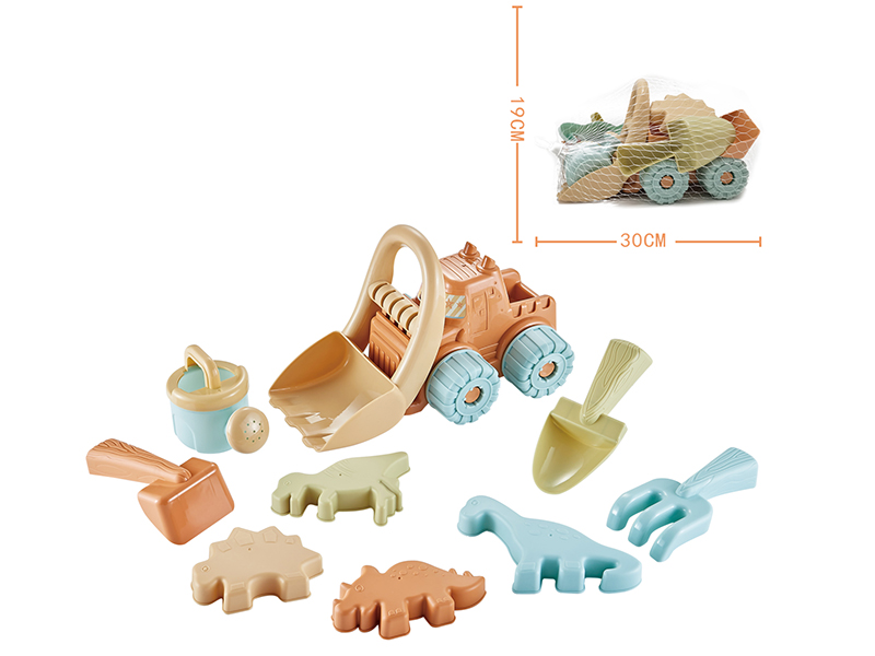 10pcs Beach Toy Car Set