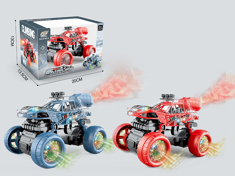 B/O Stunt Spray Climbing Car