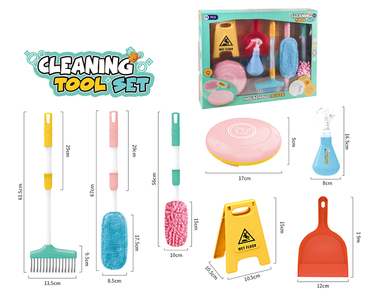 Robot Sweeper Set 10pcs