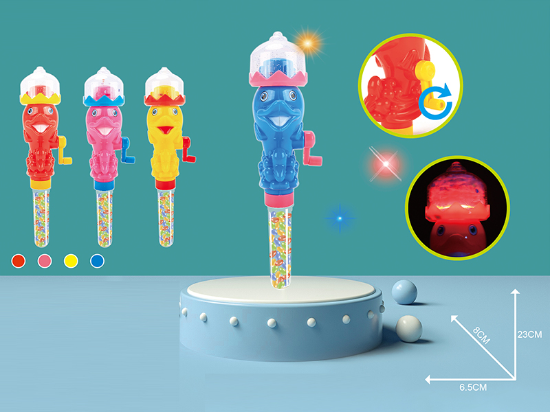 Hand Light Snowflake Dolphin Candy Toys
