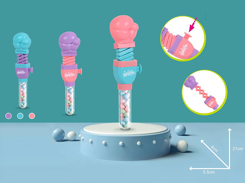 Telescopic Fist Candy Toys