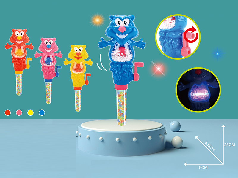 Hand Lighting Snow Tiger Candy Toys