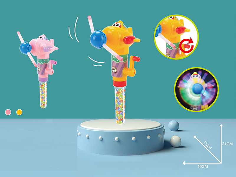 Hand Airplane Light Stick Candy Toys