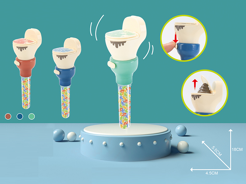 Press The Toilet Candy Toys