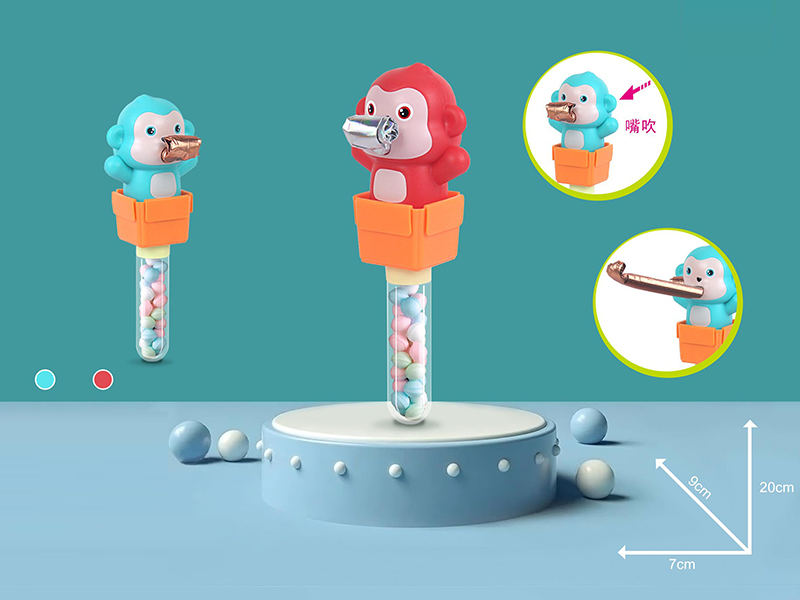 Monkey Blowing Dragon Candy Toys