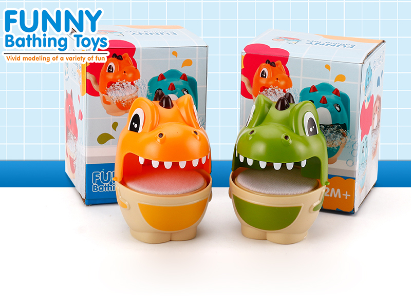 Bathing Toys Dinosaur Bubble Machine