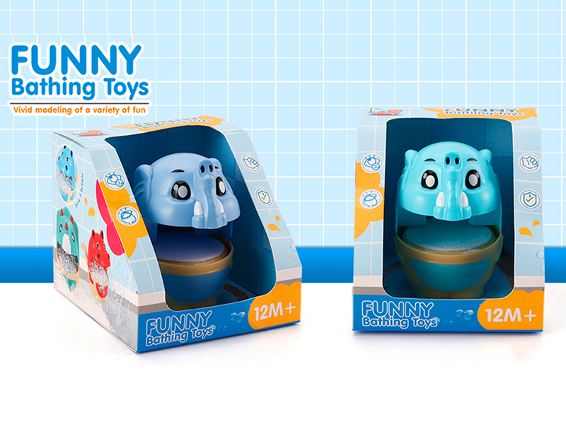 Bathing Toys Elephant Bubble Machine