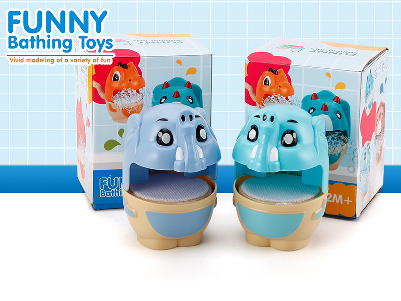 Bathing Toys Elephant Bubble Machine