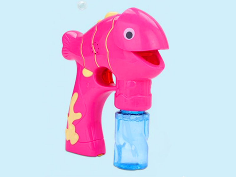 Pink Fish Bubble Gun