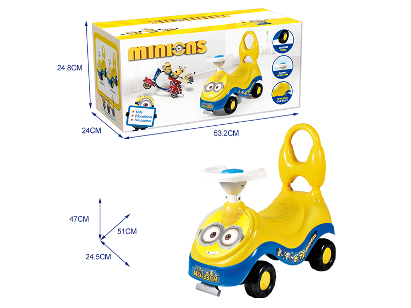 Little Yellow Man Cartoon Stroller