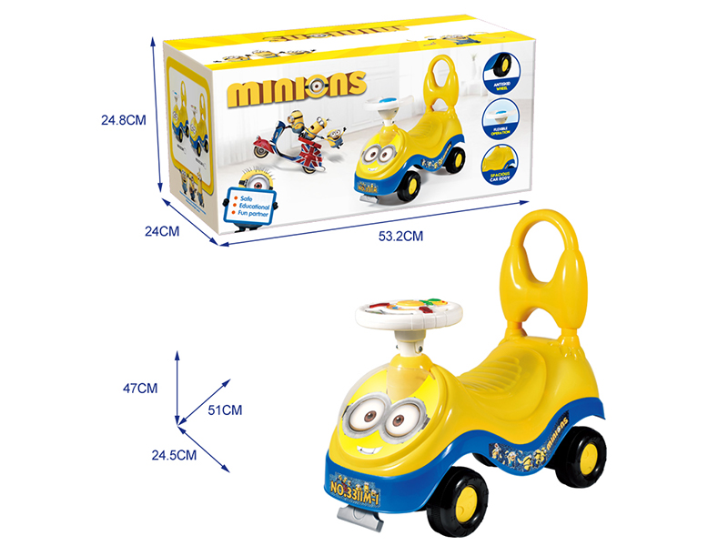 Little Yellow Man Cartoon Stroller