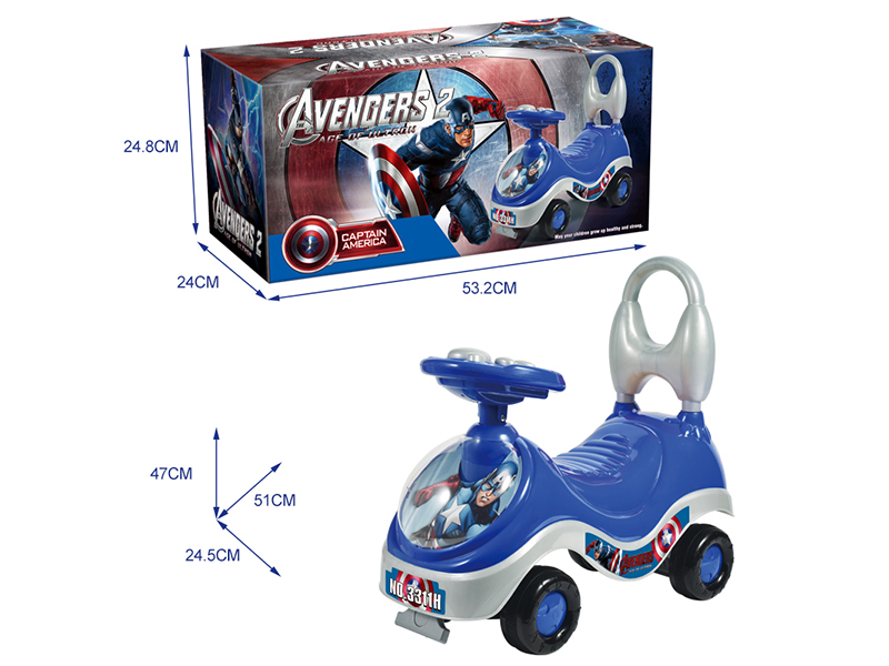 American Superman Cartoon Stroller