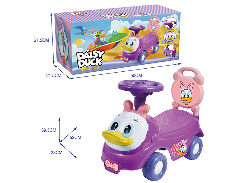 Daisy Duck Cartoon Stroller With Music