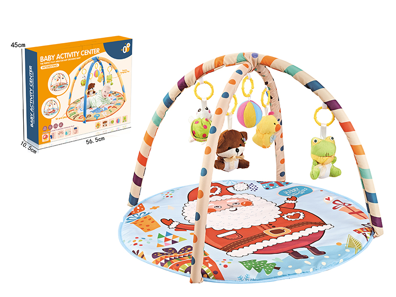 Baby Fitness Blanket With Plush Doll