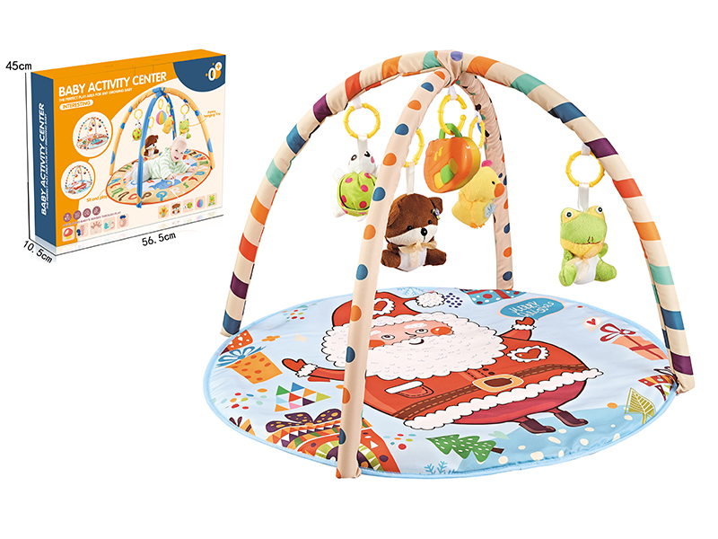 Baby Fitness Blanket With Plush Doll And Music Box