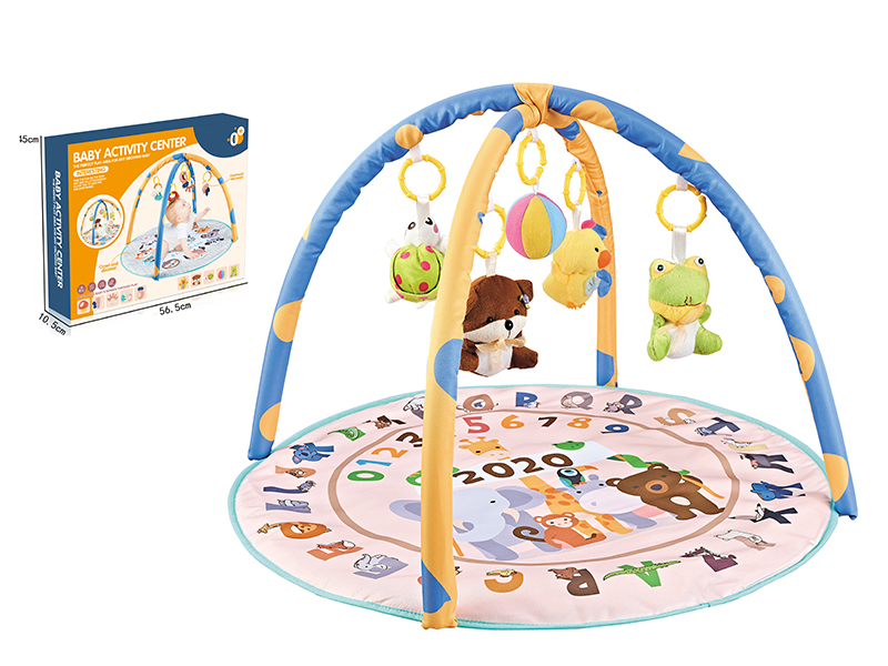 Baby Fitness Blanket With Plush Doll