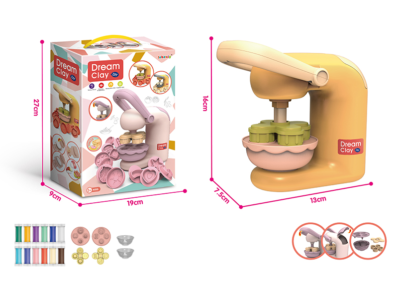 Ellow Clay Hamburger Machine - Standard Version