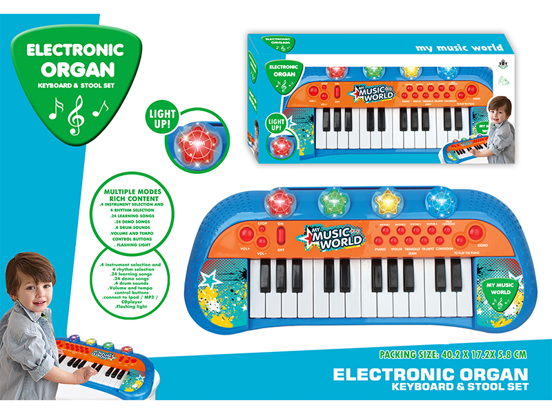 24 Key Electronic Piano