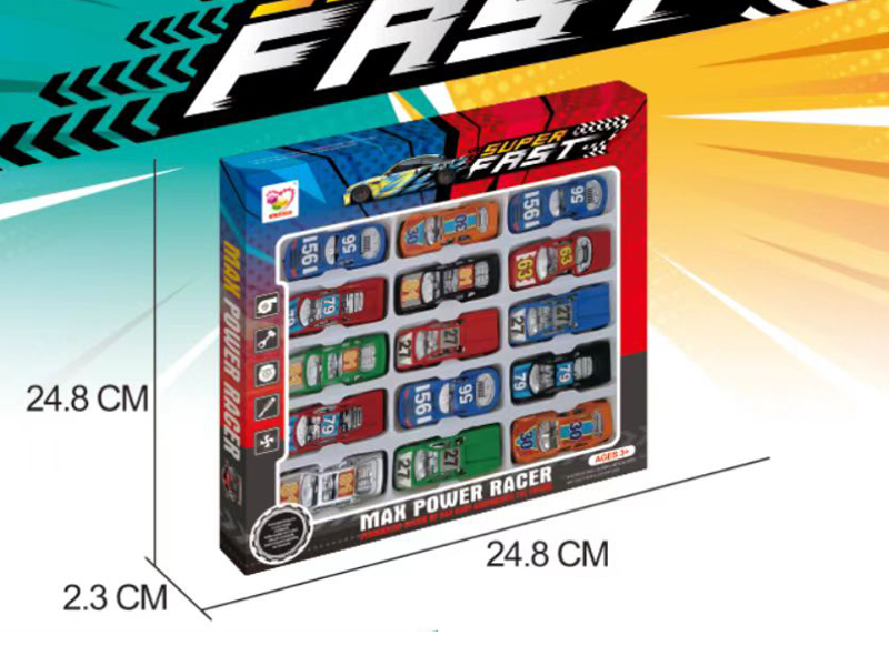 15 Slide Racing Cars