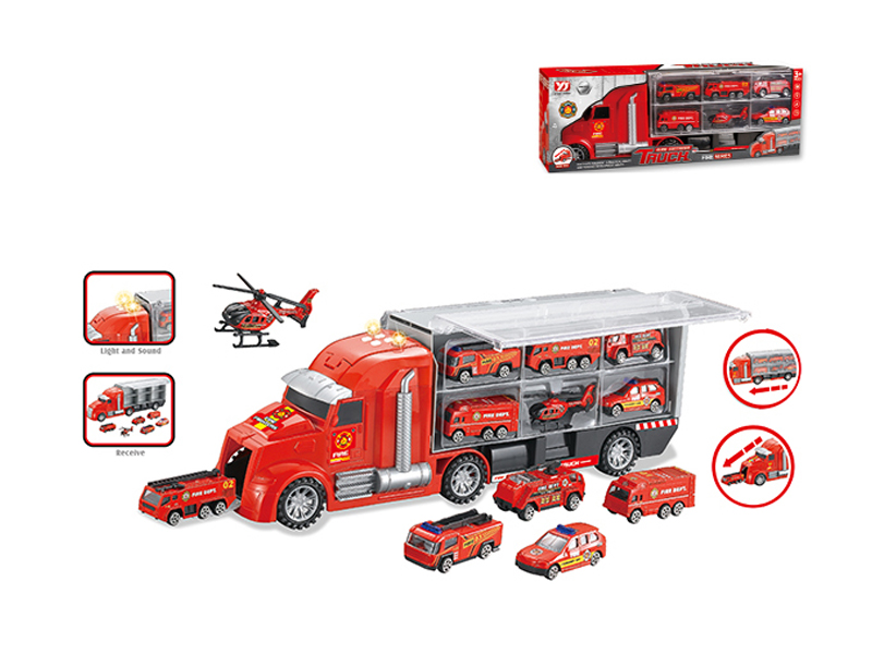 Fire Slide Storage Truck