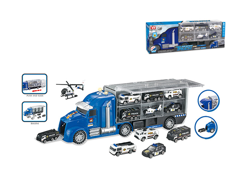 Police Slide Storage Vehicle