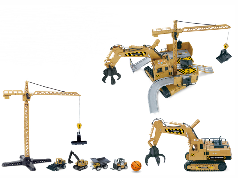 Deformation Engineering Ream Grab + Tower Crane ( Light And Music,Launch,Friction)