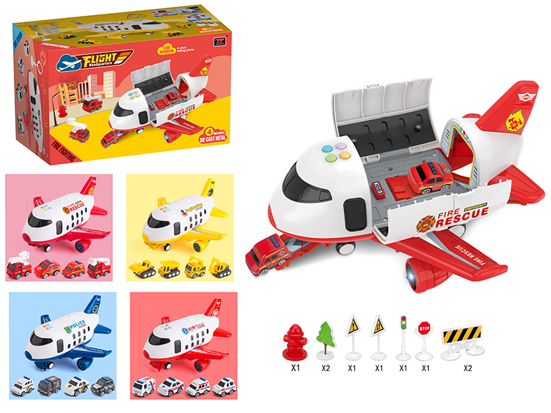 Deformation Storage Airplane( Light And Music,Launch,Friction)