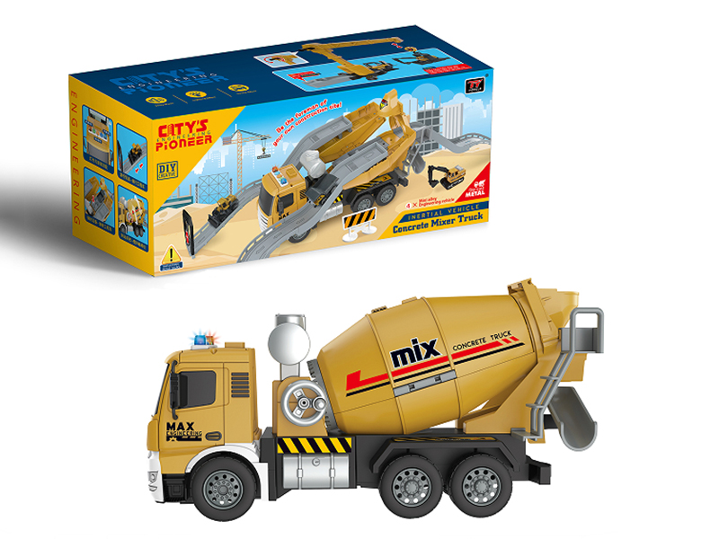 Deformation Concrete Mixer( Light And Music,Launch,Friction)