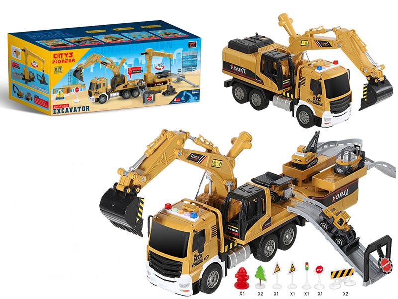 Deformation Engineering Excavator ( Light And Music,Launch,Friction)
