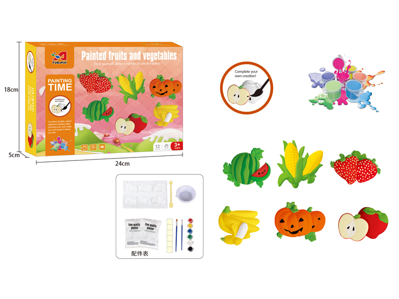 Fruit Color Painting Diy