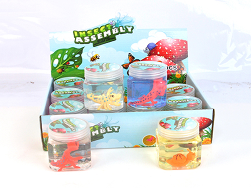 12pcs Insects Series Crystal Animal Slime