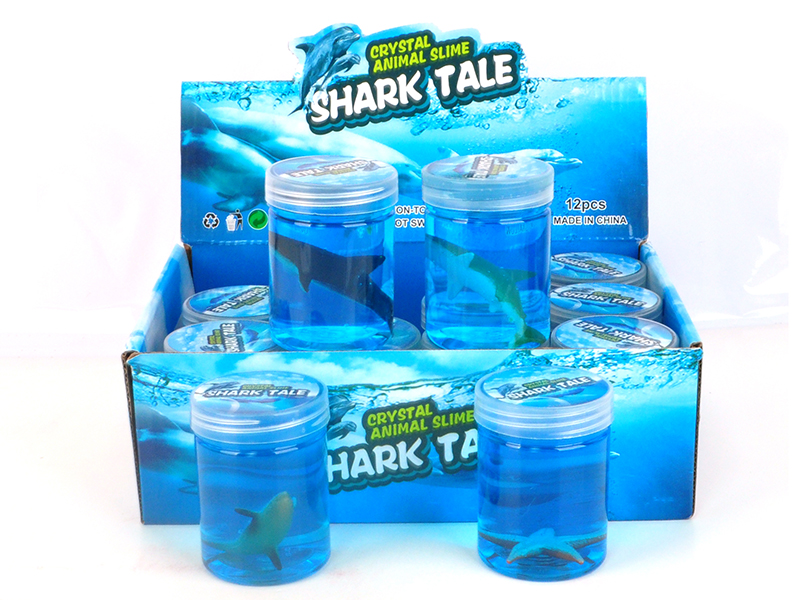 12pcs Ocean Series Crystal Animal Slime