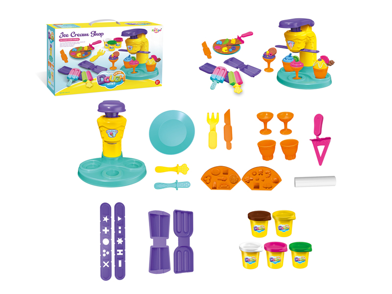 Ice Cream Colored Mud