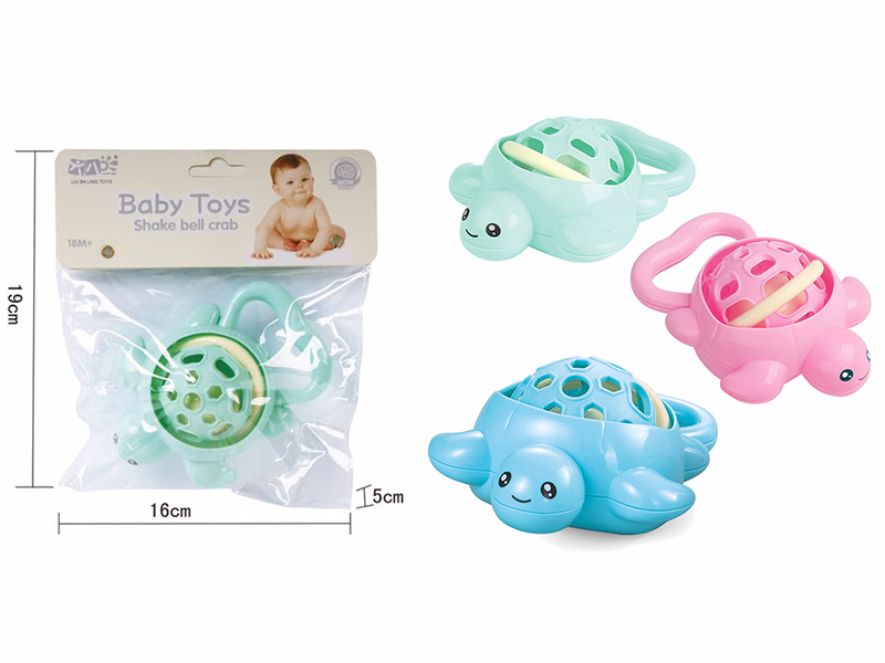 Baby Teether Rattles - Turtle