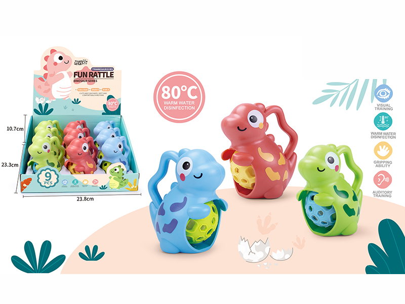Baby Teether Rattles - Tyrannosaurus(9PCS)