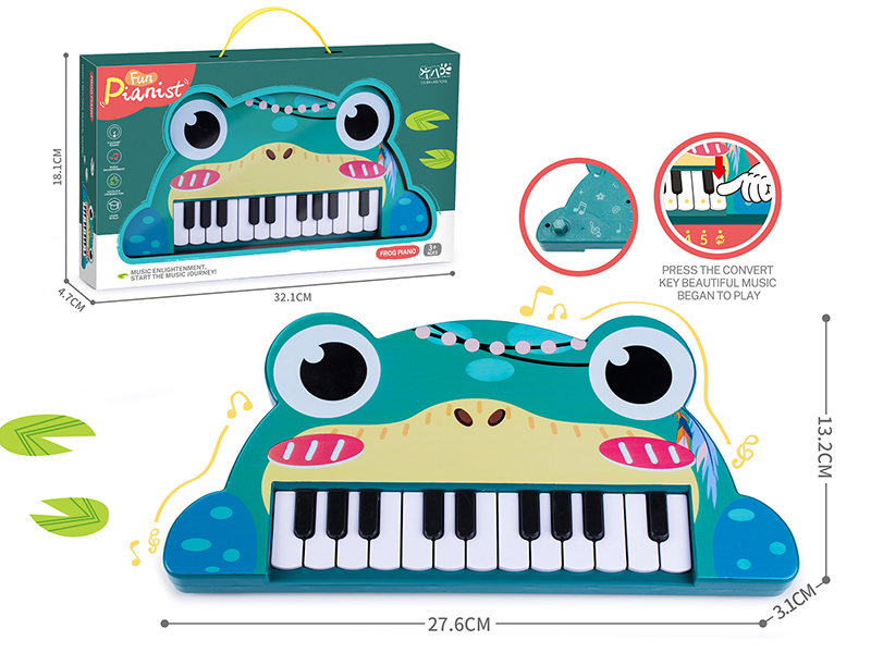 Frog Electronic Organ(22 Keys)
