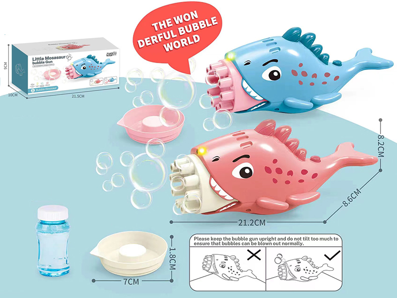 Mosasaurus Bubble Gun
