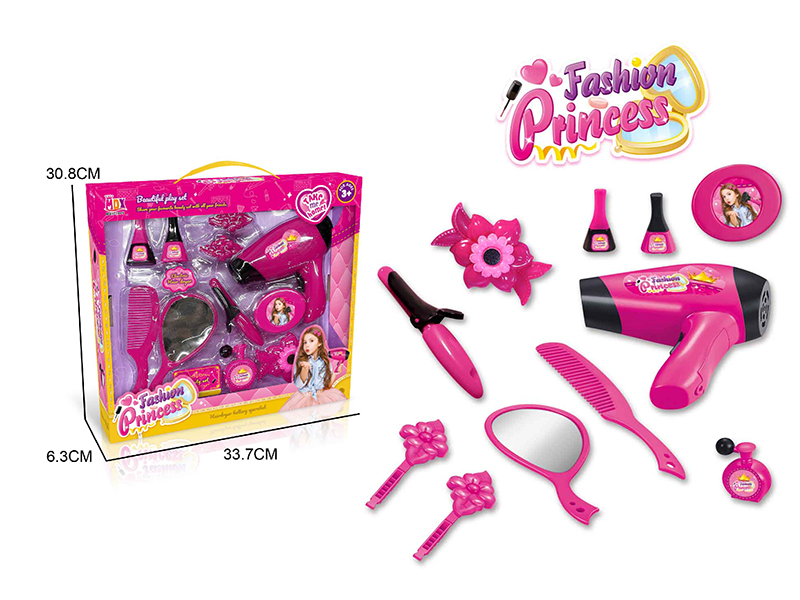 B/O Hair Dryer Haircut Accessories Set
