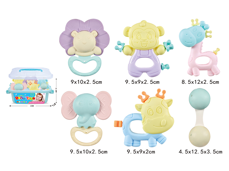 Baby Gum Ring Series 7Pcs