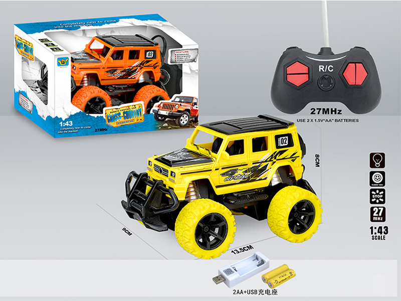 1:43 4CH R/C Mini Light Mercedes Benz Big G Car