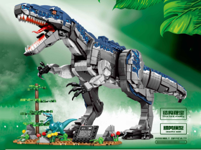 Dinosaur World Building Blocks - Baryonyx