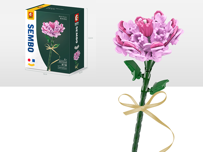 Flower Building Blocks - Carnation