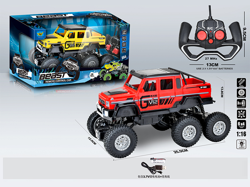 R/C 4Ch Benz Big G Light Climbing Car