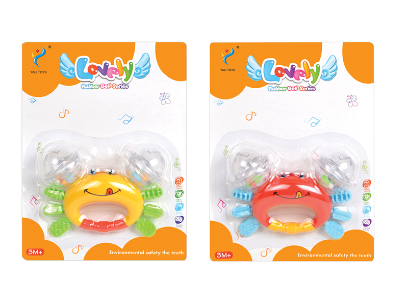 Teether Baby Rattle(Crab)