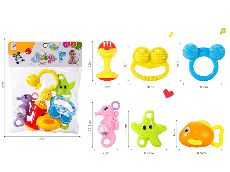 Baby Rattle(6PCS)