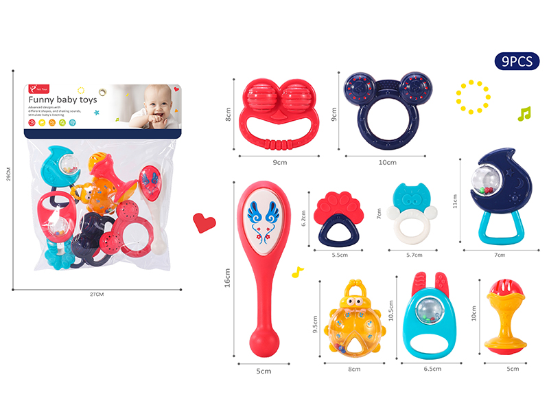 Baby Rattle(9PCS)